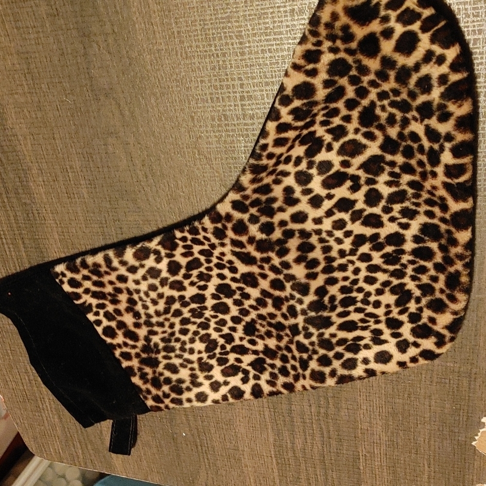 Leopard Print stocking